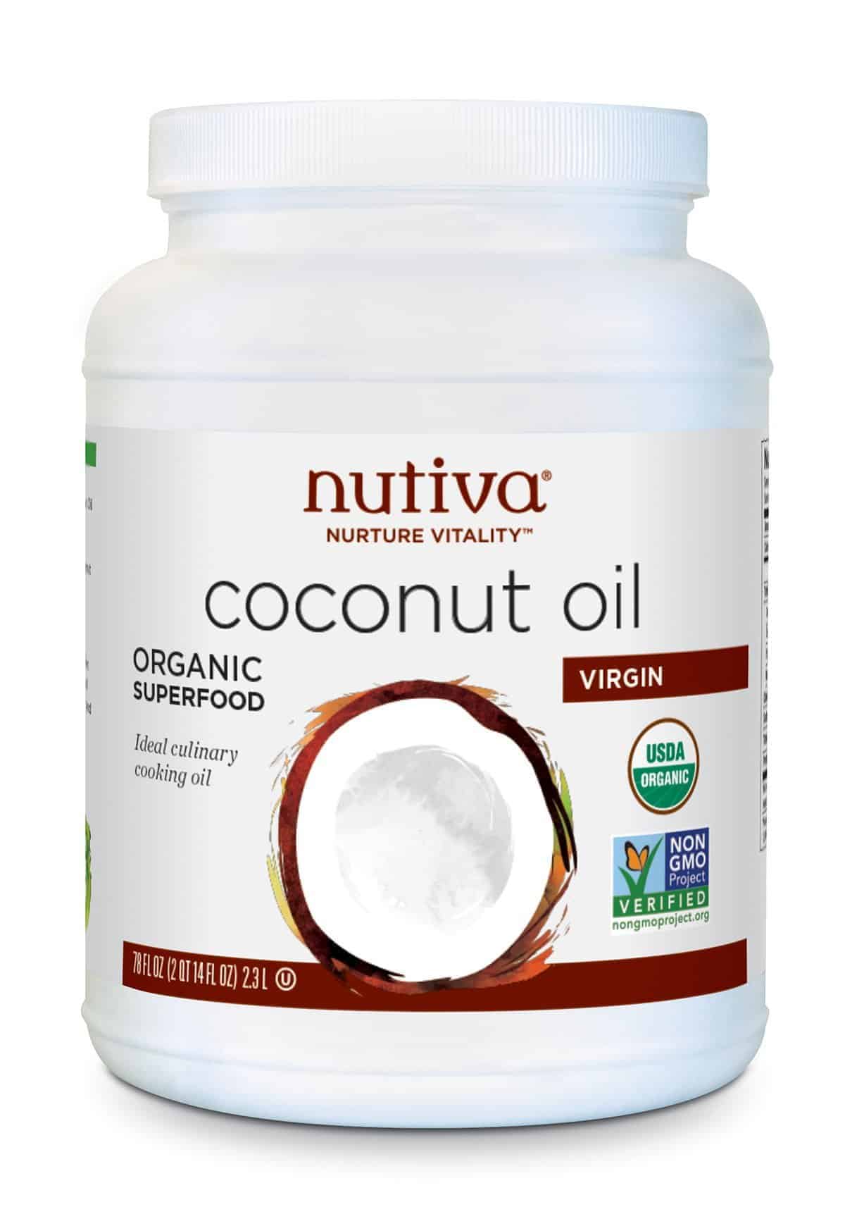 Nutiva - Coconut Oil Organic Virgin - 14 oz (pack of 1)